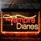 The Vampire Diaries Dual LED Neon Sign for TV Show Fans