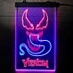 Venom Superhero Dual LED Neon Sign for Superhero Fans