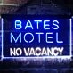 Bates Motel No Vacancy Halloween Dual LED Neon Sign for Halloween and Fun Spaces