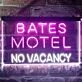 Bates Motel No Vacancy Halloween Dual LED Neon Sign for Halloween and Fun Spaces