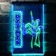 Batman and Robin Dual LED Neon Sign for Superhero Fans