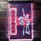Batman and Robin Dual LED Neon Sign for Superhero Fans