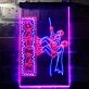 Batman and Robin Dual LED Neon Sign for Superhero Fans