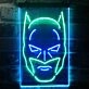 Batman Dual LED Neon Sign for Superhero Fans