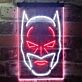 Batman Dual LED Neon Sign for Superhero Fans
