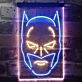 Batman Dual LED Neon Sign for Superhero Fans