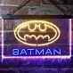 Batman Hero Dual LED Neon Sign for Superhero Fans