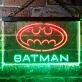 Batman Hero Dual LED Neon Sign for Superhero Fans