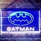 Batman Hero Dual LED Neon Sign for Superhero Fans