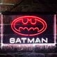 Batman Hero Dual LED Neon Sign for Superhero Fans
