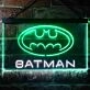 Batman Hero Dual LED Neon Sign for Superhero Fans
