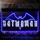 Batwoman Batman Dual LED Neon Sign for Superhero Fans