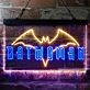 Batwoman Batman Dual LED Neon Sign for Superhero Fans
