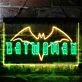 Batwoman Batman Dual LED Neon Sign for Superhero Fans