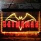 Batwoman Batman Dual LED Neon Sign for Superhero Fans