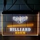 Billiard Pool Dual LED Neon Sign for Gaming and Social Spaces