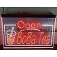 Boba Tea Dual LED Neon Sign for Refreshing and Fun Spaces