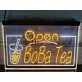 Boba Tea Dual LED Neon Sign for Refreshing and Fun Spaces