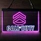 Call Of Duty Dual LED Neon Sign for Gaming Fans