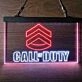 Call Of Duty Dual LED Neon Sign for Gaming Fans