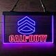 Call Of Duty Dual LED Neon Sign for Gaming Fans