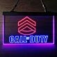 Call Of Duty Dual LED Neon Sign for Gaming Fans