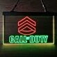 Call Of Duty Dual LED Neon Sign for Gaming Fans