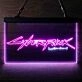 Cyberpunk Dual LED Neon Sign for Gaming and Sci-Fi Fans