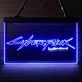 Cyberpunk Dual LED Neon Sign for Gaming and Sci-Fi Fans