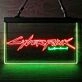 Cyberpunk Dual LED Neon Sign for Gaming and Sci-Fi Fans