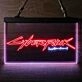 Cyberpunk Dual LED Neon Sign for Gaming and Sci-Fi Fans