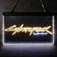 Cyberpunk Dual LED Neon Sign for Gaming and Sci-Fi Fans