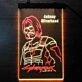 Cyberpunk Johnny Silverhand Dual LED Neon Sign for Gaming and Sci-Fi Fans
