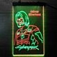 Cyberpunk Johnny Silverhand Dual LED Neon Sign for Gaming and Sci-Fi Fans