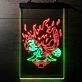 Cyberpunk Samurai Dual LED Neon Sign for Gaming and Sci-Fi Fans