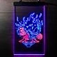 Cyberpunk Samurai Dual LED Neon Sign for Gaming and Sci-Fi Fans