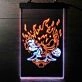 Cyberpunk Samurai Dual LED Neon Sign for Gaming and Sci-Fi Fans