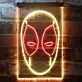 Deadpool Dual LED Neon Sign for Superhero Fans