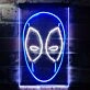 Deadpool Dual LED Neon Sign for Superhero Fans
