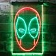 Deadpool Dual LED Neon Sign for Superhero Fans