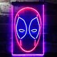 Deadpool Dual LED Neon Sign for Superhero Fans