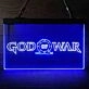 God of War Dual LED Neon Sign for Gaming Fans