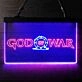 God of War Dual LED Neon Sign for Gaming Fans