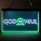 God of War Dual LED Neon Sign for Gaming Fans