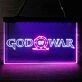 God of War Dual LED Neon Sign for Gaming Fans