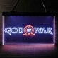 God of War Dual LED Neon Sign for Gaming Fans