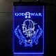 God of War Kratos Dual LED Neon Sign for Gaming Fans