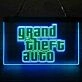 Grand Theft Auto Dual LED Neon Sign for Gaming Fans