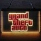 Grand Theft Auto Dual LED Neon Sign for Gaming Fans