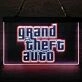 Grand Theft Auto Dual LED Neon Sign for Gaming Fans